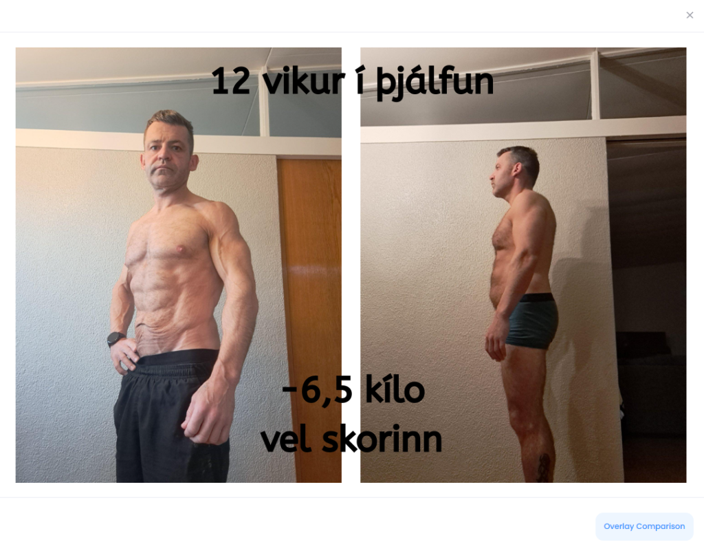 12 vikur í þjálfun