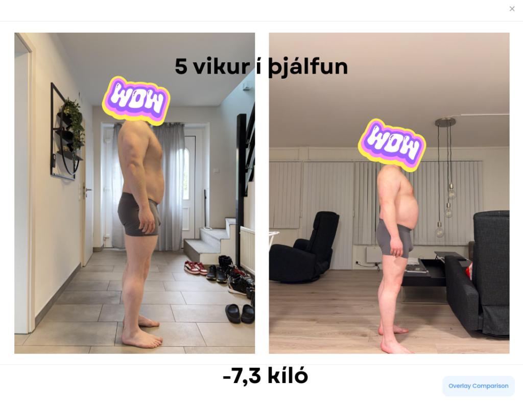 5 vikur í þjálfun